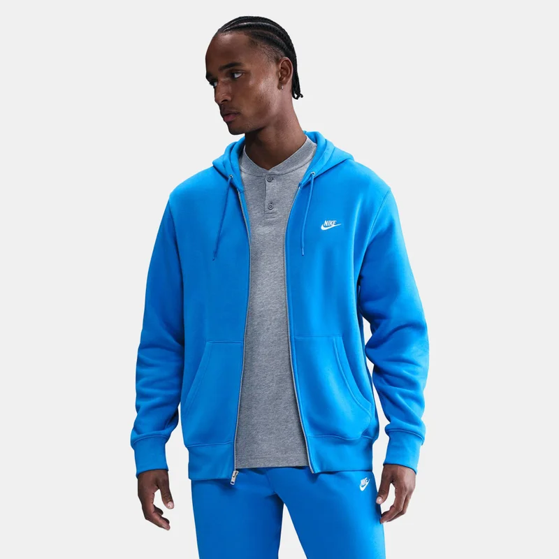Nike Men's Club French Terry Full-Zip Hoodie