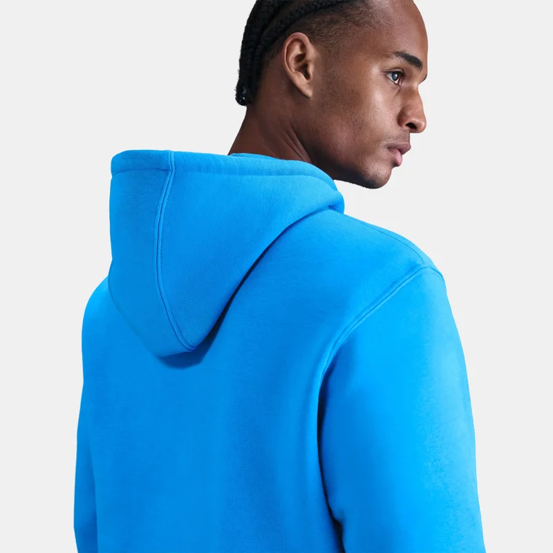 Nike Blue Men's Club French Terry Full-Zip Hoodie for Men | Best Price UAE