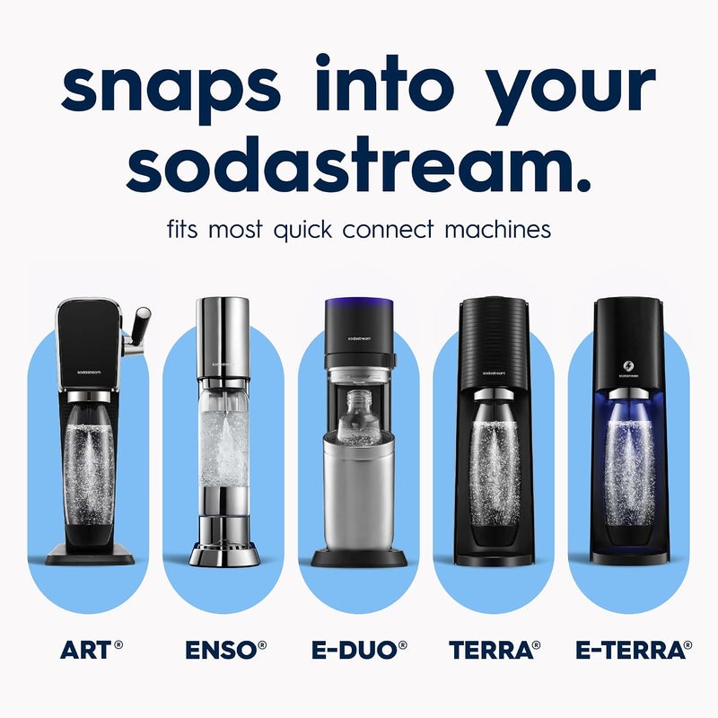 SodaStream Fizz & Go Cool - All Metal Bottle (Storm) Carbonating Bottle Capacity, 0.9L Stable base - Image 4