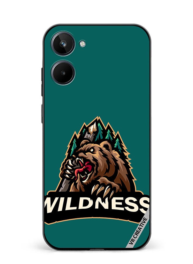 VR CREATIVE Protective Case Cover For Realme 10 Wildness Design Multicolour - Image 1