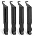 Tragoods Bike Tire Levers Ultra Strong PC Plastic Bicycle Tire Removal Changing Tool for Road or Mountain Bike Tires Set of 4 Black - Image 2