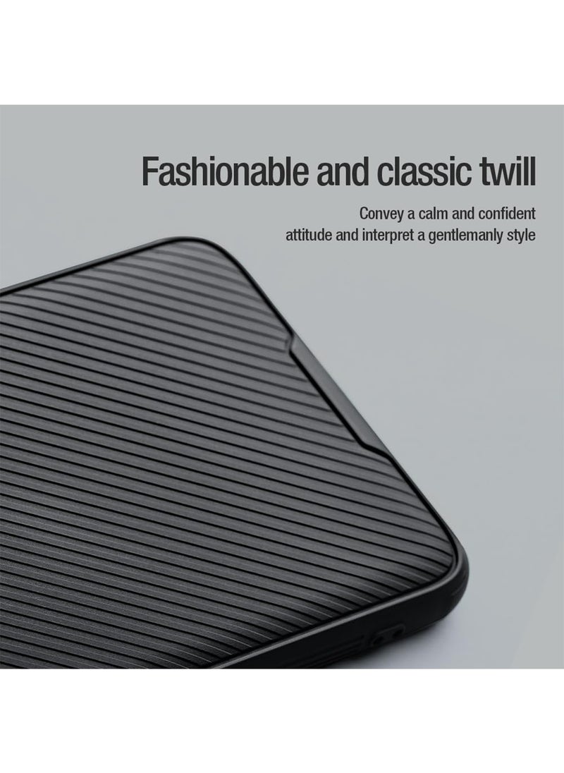 Aookay Compatible with Honor Magic 7 Pro Case, Camera Lens Privacy Protection Folding Kickstand Holder, TPU Bumper PC Back Cover Compatible with MagSafe Corners Shockproof Case (Magnetic Black)  - Image 5