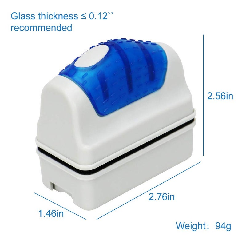 Jasonwell Magnetic Aquarium Fish Tank Glass Algae Glass Cleaner Scrubber Floating Clean Brush(S) - Image 4