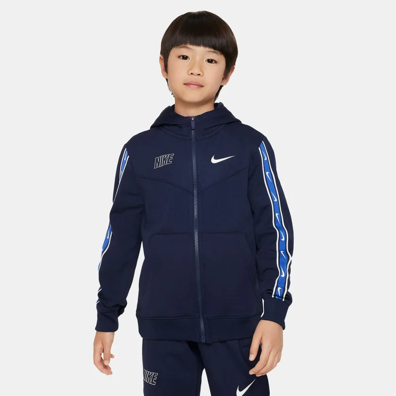 Nike Kids' Sportswear Repeat Full-Zip Hoodie (Older Kids)