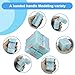 WUQID Infinity Cube Fidget Toy Stress Relieving Fidgeting Game for Kids and AdultsCute Mini Unique Gadget for Anxiety Relief and Kill Time Macaron Blue - Image 3