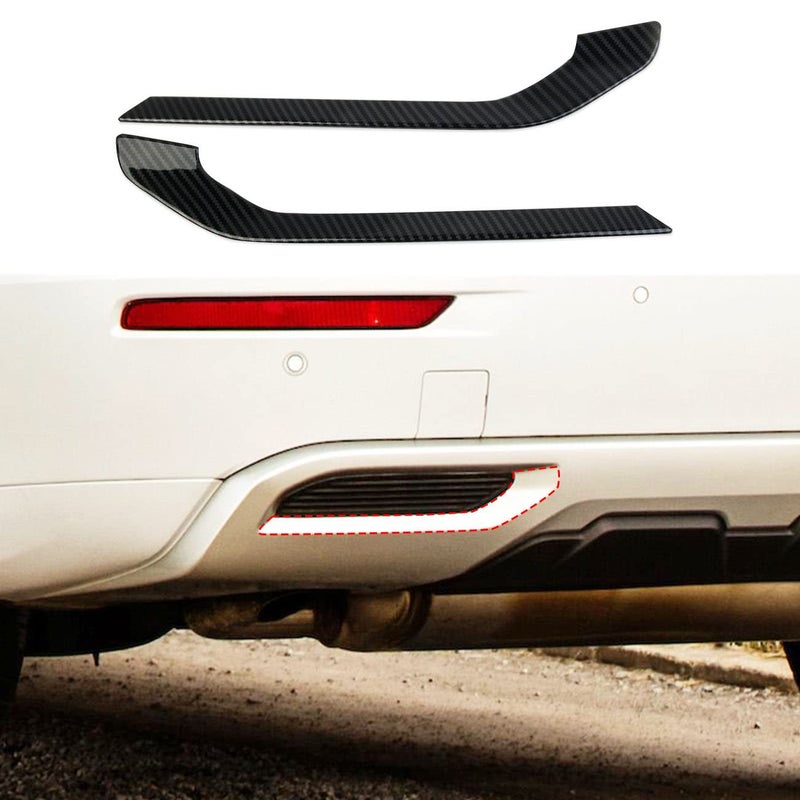 Carbon Fiber Exterior Body Trim Cover Accessories for Mitsubishi Outlander 20222024 Exhaust Port Trim