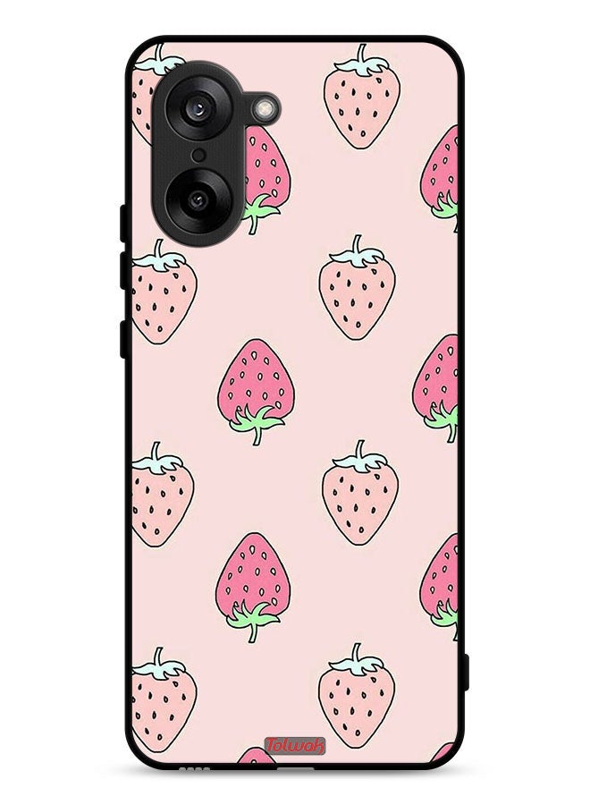 Tolwak OnePlus Nord CE5 Protective Case Cover Strawberry Icon - Image 1