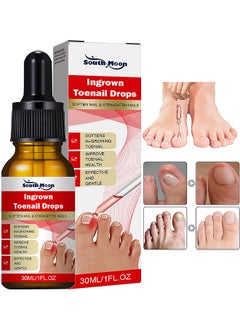 Ingrown Toenail Drops Repair Essence, Nail Care Essential Oil Cleans And Removes Gray Nails, Toe Nail Repair Treatment Extra Strength For Thick Nails Cracked Damaged Discolored Yellow Nails