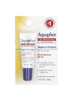Aquaphor Aquaphor, Lip Protectant + Sunscreen, SPF 30,  0.35 fl oz (10 ml)  - Image 2