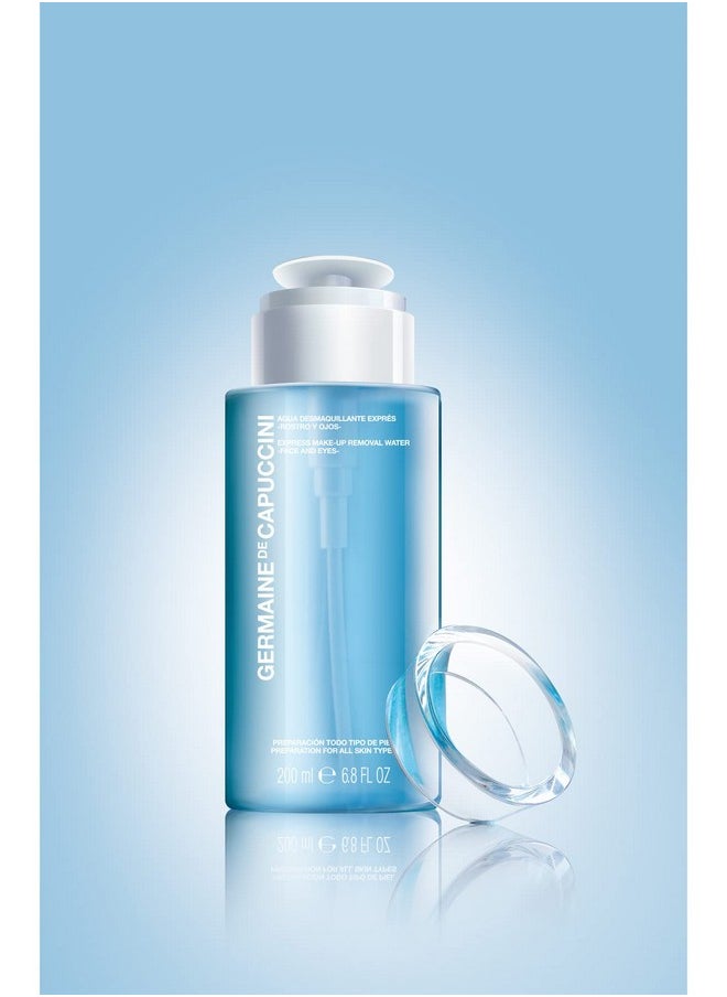 Germaine De Capuccini - Options I Express Make-Up Removal Water - Cleanses, Purifies, Tones And Maintains Skin Hydration- All Skin Types - Fragance Free- 6.8 Fl Oz  - Image 2