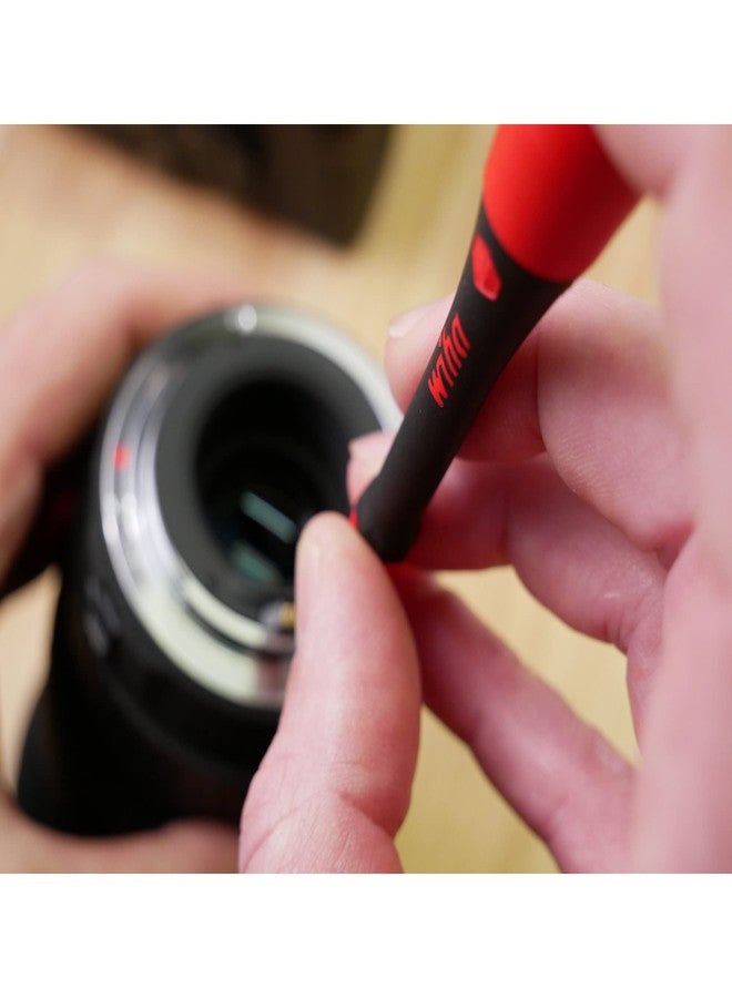 ويها طقم مفكات براغي دقيقة بيكو فينيش Wiha 26160، مكون من 8 قطع، مشقوقة وفيليبس - Image 3