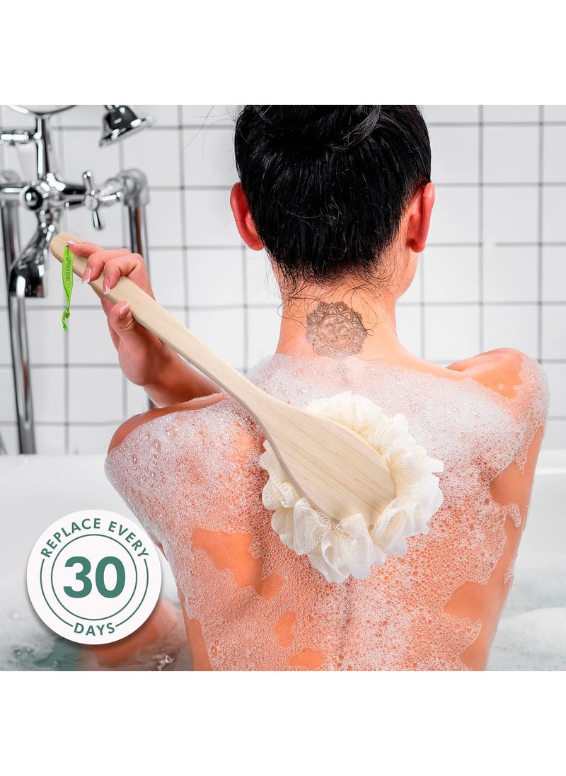 Eco Tools Eco Pouf Bathbrush  - Image 4