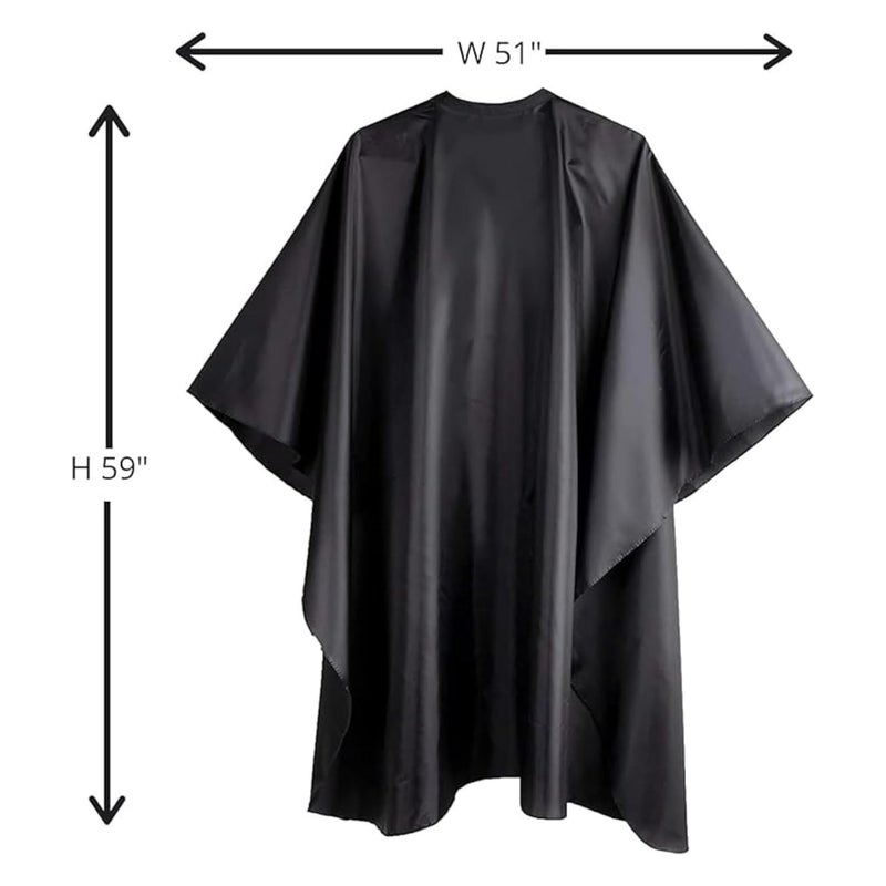 uniformer uniformer Hair Cutting Sheet  Waterproof Hair Cutting Apron  StainResistant Hair Cutting Cape  Adjustable  Durable Hair Cutting Cloth  Perfect for Salon  Size 59x51 inches - Image 2