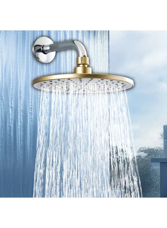 Black Adjustable High Pressure Rainfall Shower Head Easy Installation - Image 4