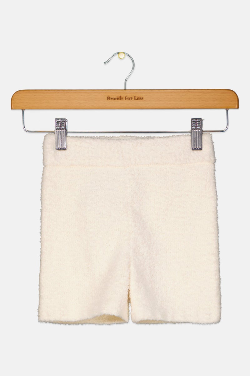 NA-KD شورت بيجاما دمى للفتيات الصغيرات، أبيض فاتح - Image 2