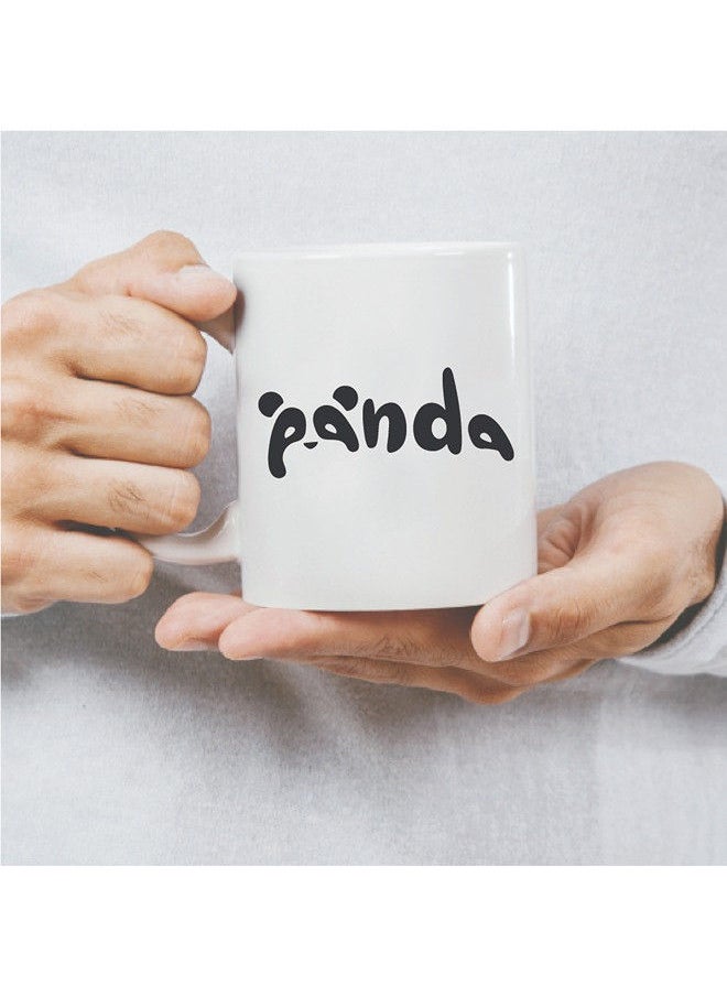 Giftmate Giftmate Panda Printed Ceramic Tea and Coffee Mug 320ml  - Image 2