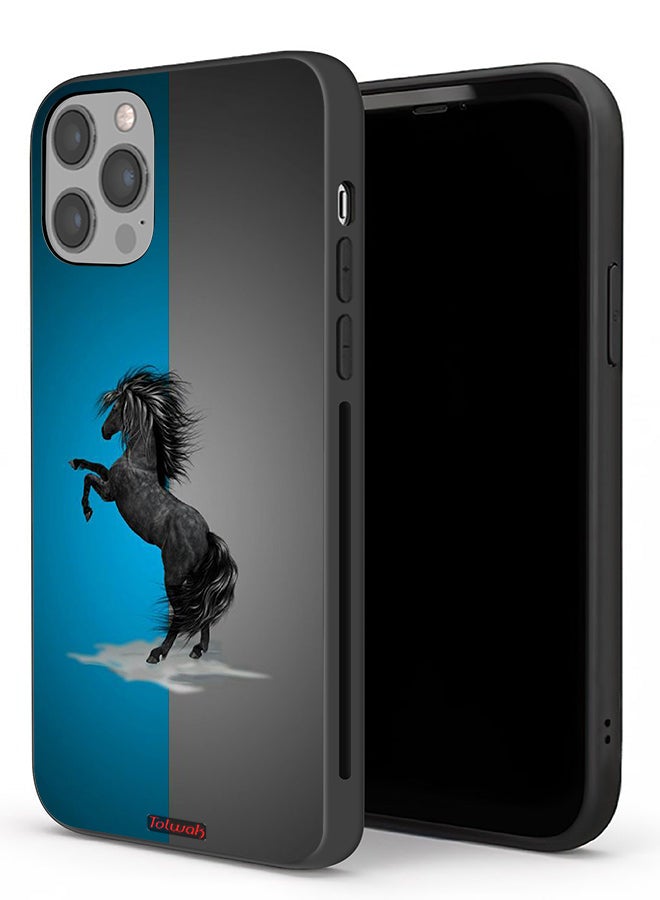 Tolwak Apple iPhone 12 Pro Max Protective Case Horse Art - Image 1
