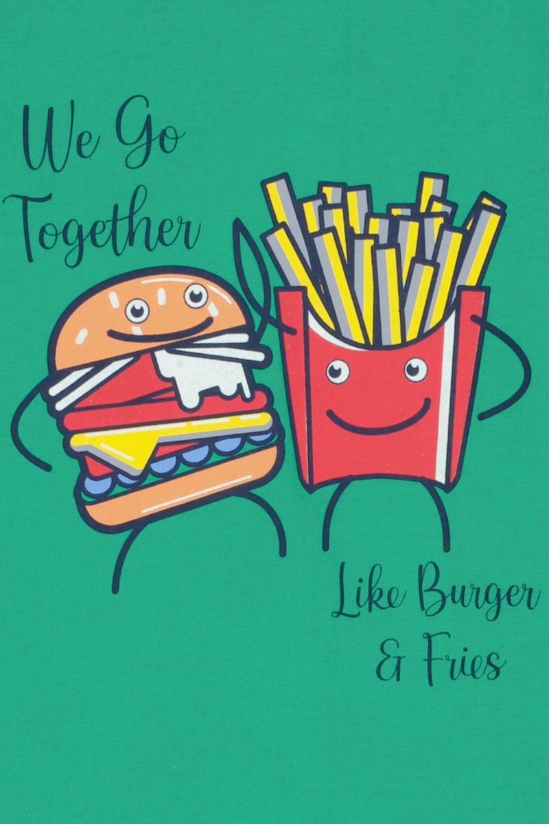 Hamleys Kids Boy Crew Neck Graphic Print Long Sleeve T-Shirt, Green - Image 3