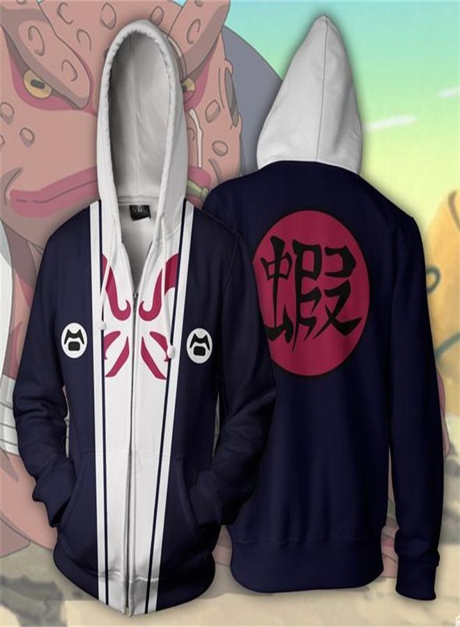 Loquat Xiahuoying 3D Printed Zipper Hoodie 