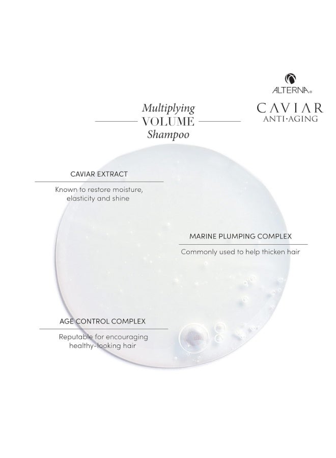 Alterna Caviar Multiplying Volume Shampoo Fine Hair 1000ml - Image 3