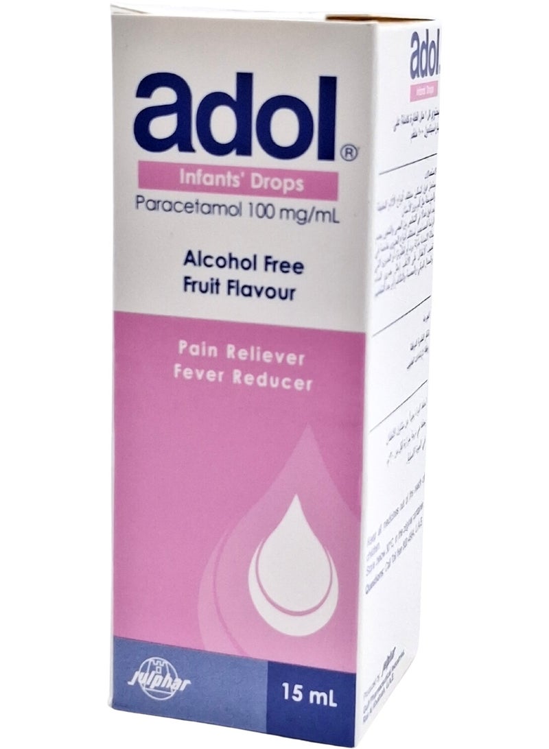 Adol Drop 15Ml (Infant Pain & Fever Relief)