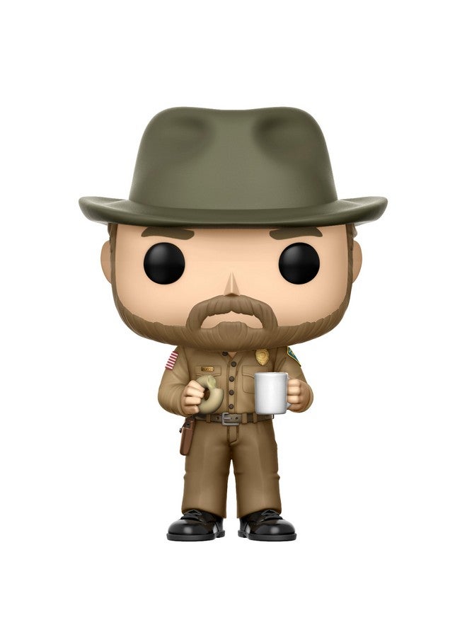 Funko Pop Television: Stranger Things - Hopper with Donut (Styles May Vary) Collectible Figure - Image 2