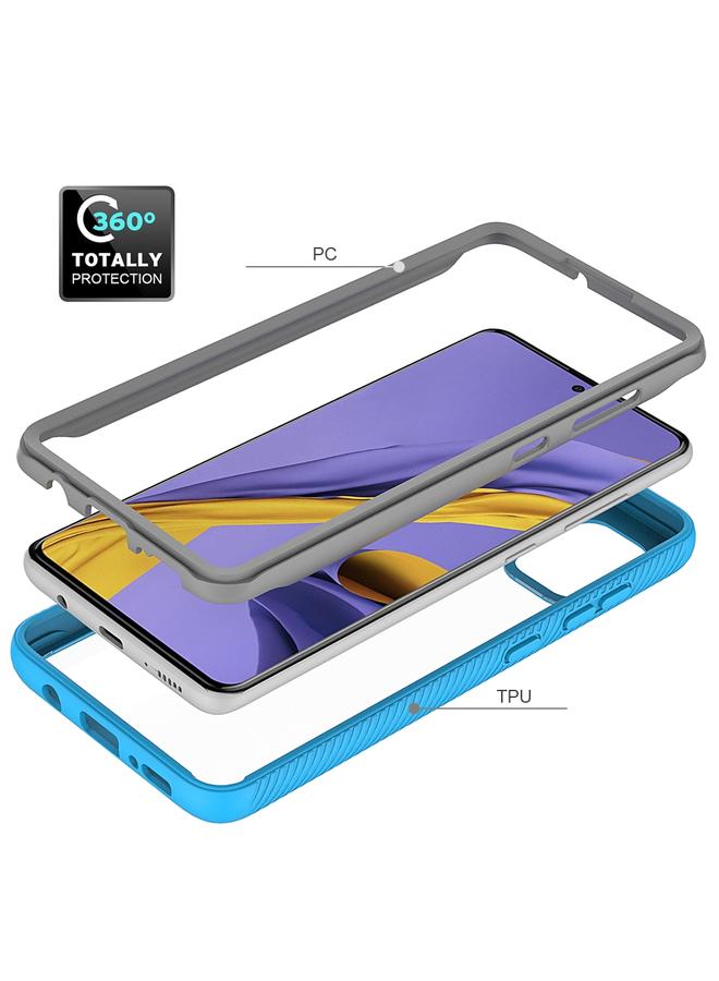 S-TOP Case For Galaxy A51 Two-layer Design Shockproof PC + TPU Protective Case - Image 3