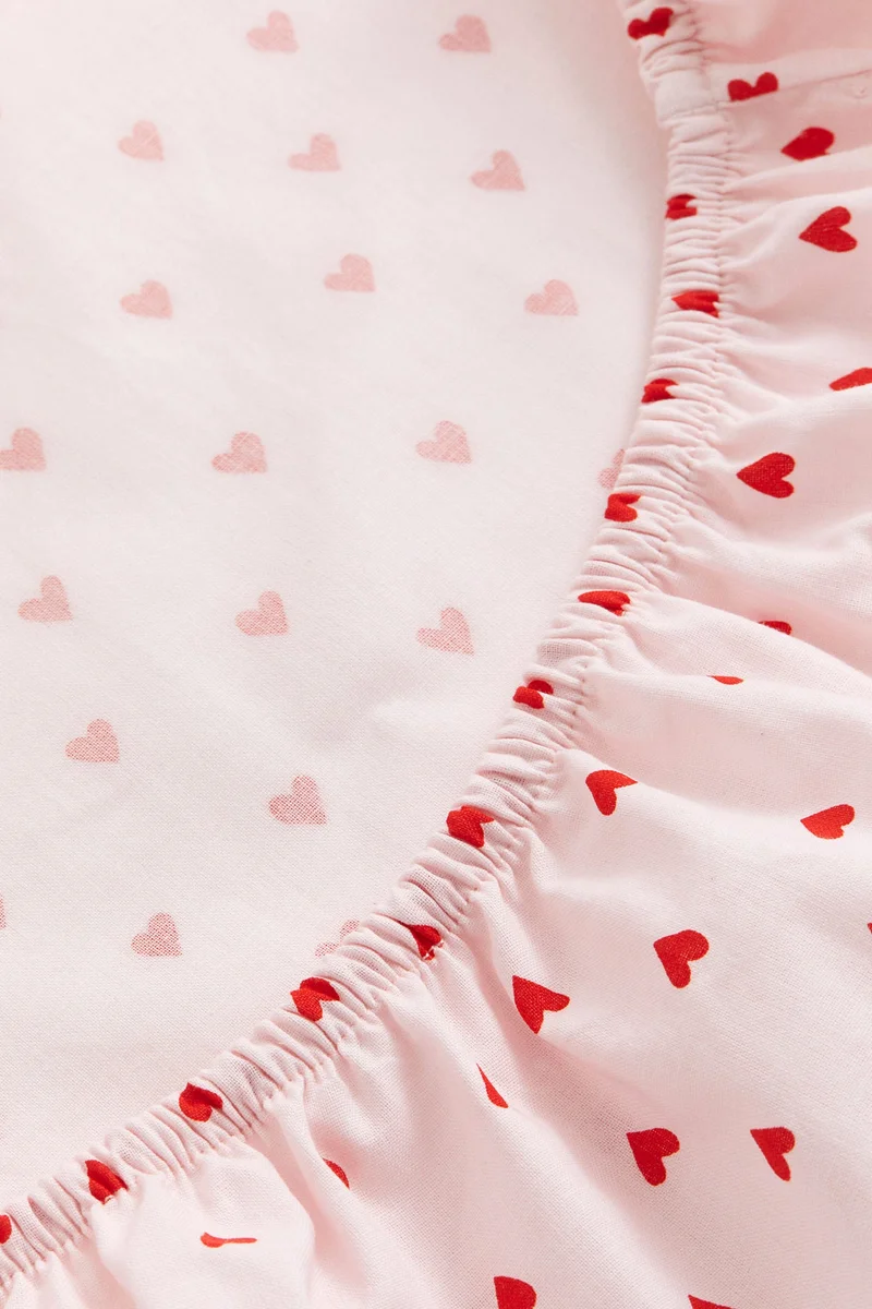 اتش اند ام Cot fitted sheet