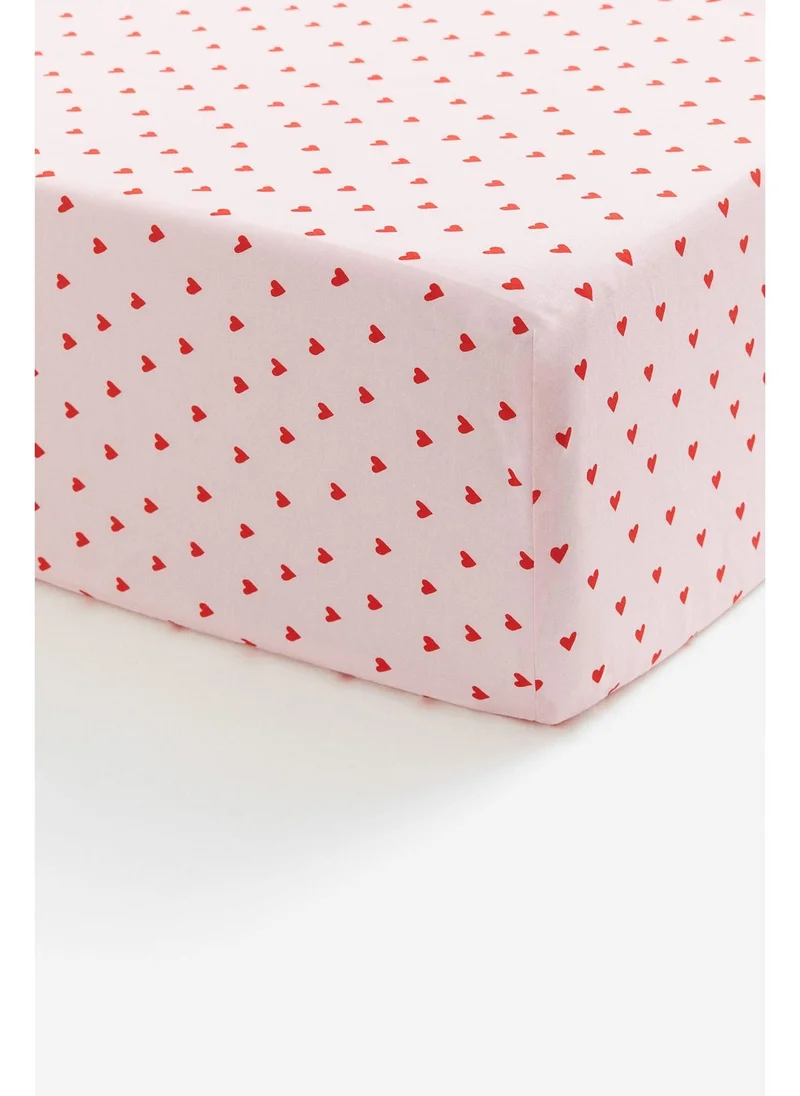 اتش اند ام Cot fitted sheet