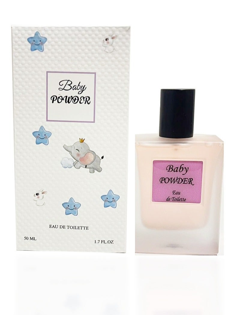 rivonty Perfume Children's Baby Powder Eau De Toilette 50ml - Image 2