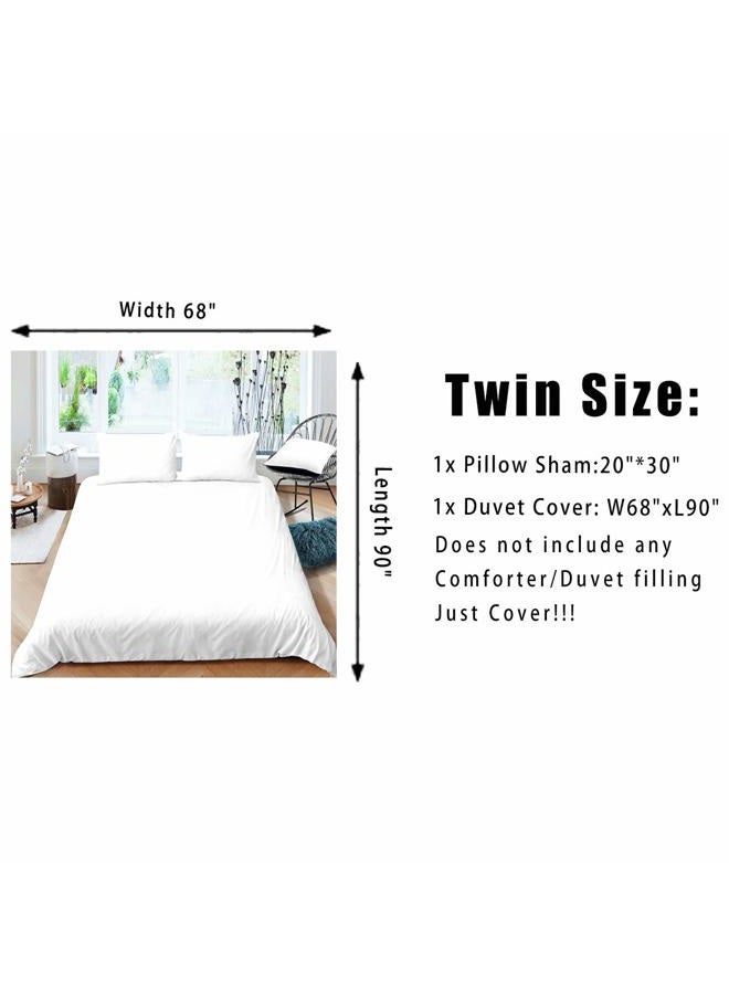 Feelyou Polka Dots Duvet Cover Cute Kawaii Polka Dots Bedding Set Black and White Comforter Cover for Boys Girls Children Teens Bedroom Decor Minimalist Style Bedspread Cover Full Size with 2 Pillow Case - Image 2