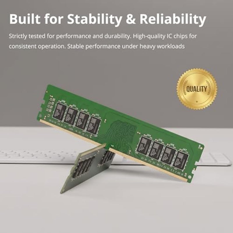 قسط DDR4 2666MHz PC4-2666V PC4-21300 UDIMM ذاكرة وصول عشوائي مكتبية 288-Pin 1.2V CL19 غير ECC غير مخزنة DIMM وحدة الذاكرة ترقية - Image 4