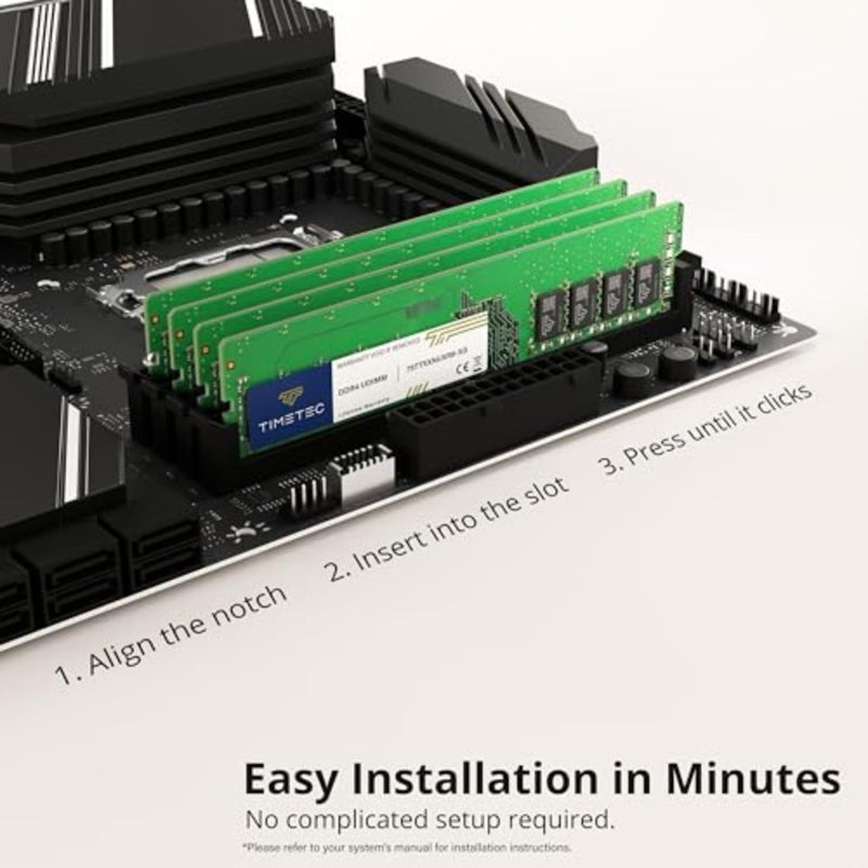قسط DDR4 2666MHz PC4-2666V PC4-21300 UDIMM ذاكرة وصول عشوائي مكتبية 288-Pin 1.2V CL19 غير ECC غير مخزنة DIMM وحدة الذاكرة ترقية - Image 5