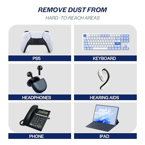 iDuster Compressed Air Duster Can for Electronics - 10oz Disposable Keyboard Cleaner Air Spray for Computer Cleaning - Image 3