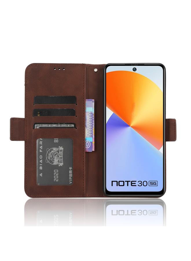 S-TOP Case For Infinix Note 30 5G Skin Feel Calf Texture Card Slots Leather Phone Case - Image 5