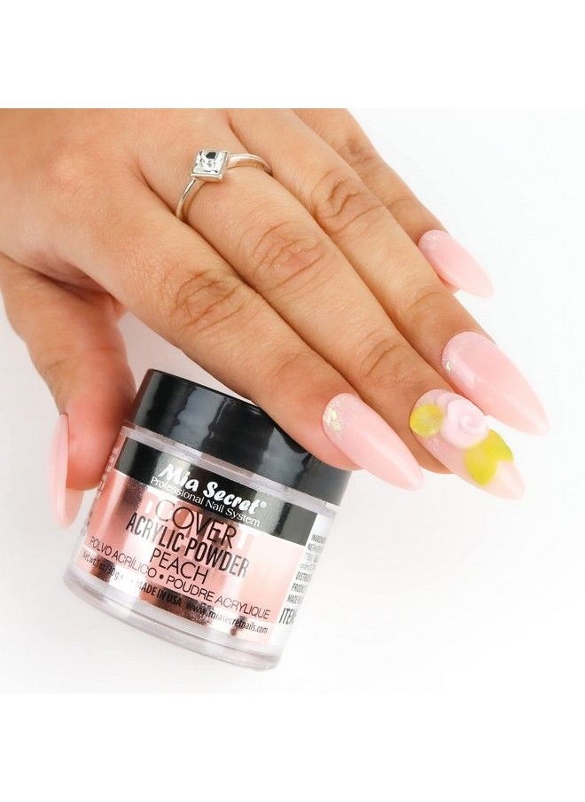 MIA SECRET Acrylic Powder Cover Peach 2 Oz.  - Image 4