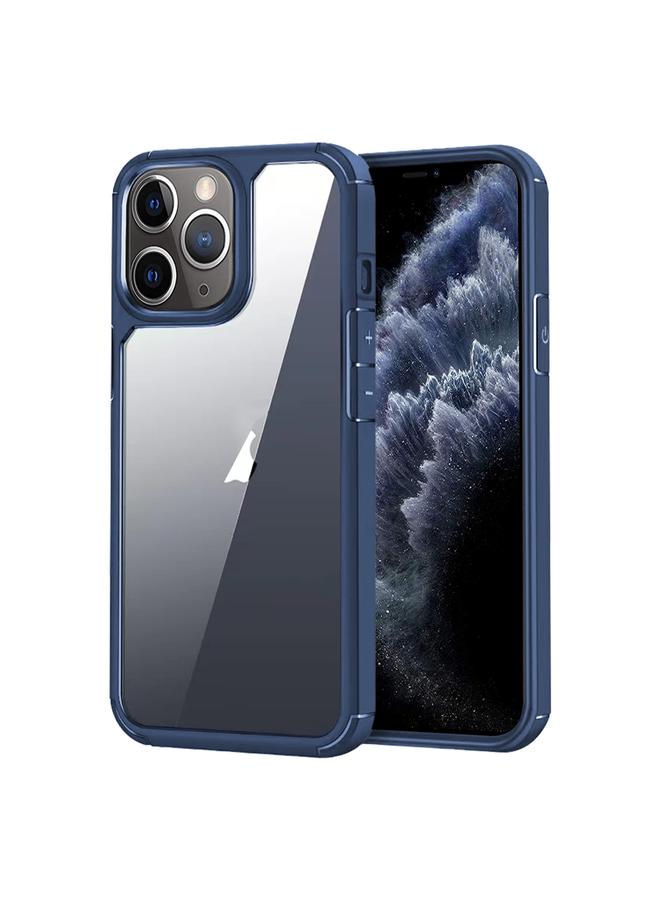 زبون جراب لهاتف iPhone 11 Pro Max مصنوع من مادة الأكريليك والبولي يوريثين الحراري الشفافة المقاومة للصدمات - Image 1