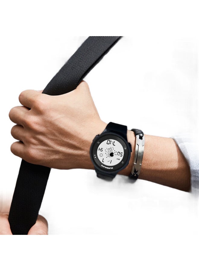 MAX-G ساعة رقمية رياضية للأولاد والبنات، مناسبة لطلاب المدارس المتوسطة والثانوية، مضيئة، مقاومة للماء، متعددة الوظائف، ساعة رقمية للشباب - Image 3