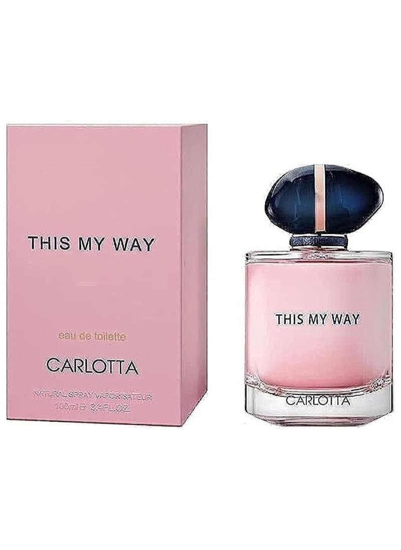 Carlotta - Carlotta This My Way EDT 100ml - Image 1
