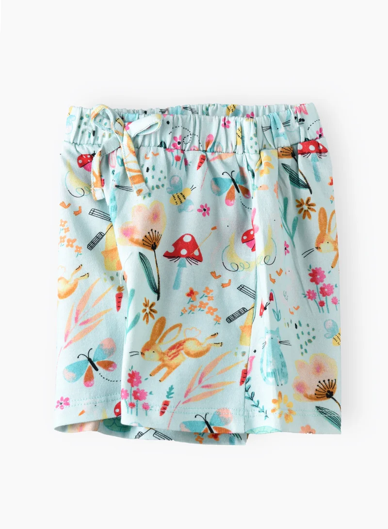 جيلين Sunshine Sprints: Girls' Soft Shorts Playful Comfort & Summer Adventures