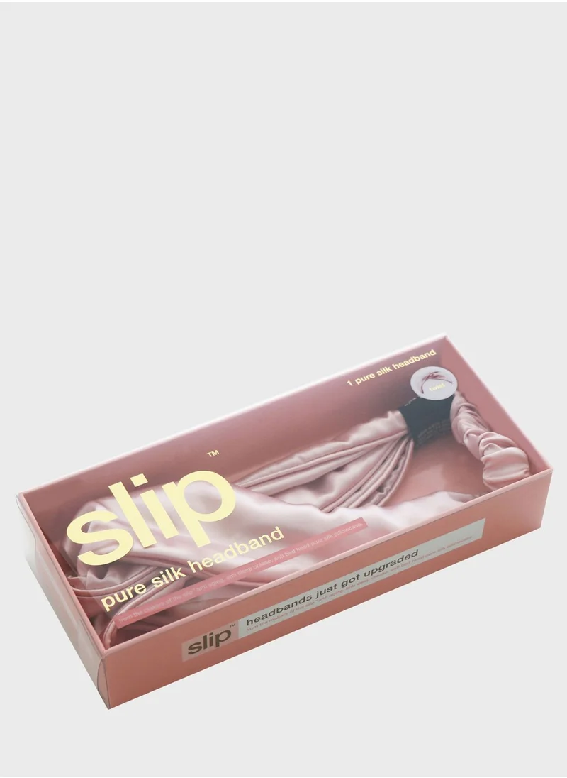 SLIP Pink Twist Headband