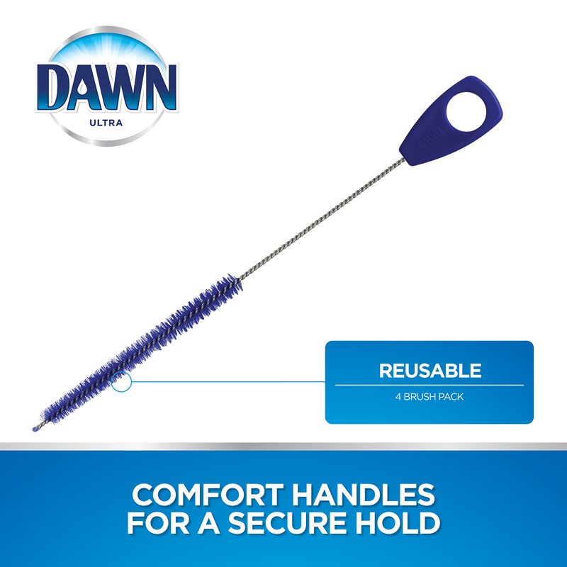 Dawn Straw Cleaning Brush for Reusable Straws, 4 pack - Image 5
