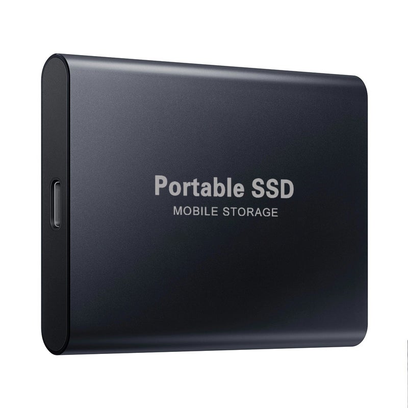 SSD high-speed solid state mobile hard drive6TB Blck