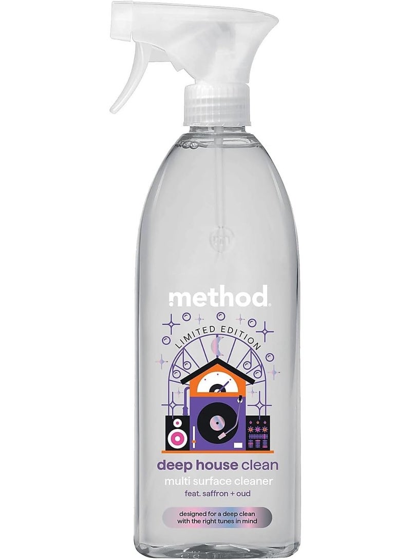 Method All Purpose Cleaner, Limited Edition Concentrated Surface Cleaner Deep House 828 ml