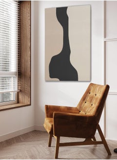 LOWHA Canvas Wall Art Stretched Over Wooden Frame with Modern Art Pattern Painting  - Image 3