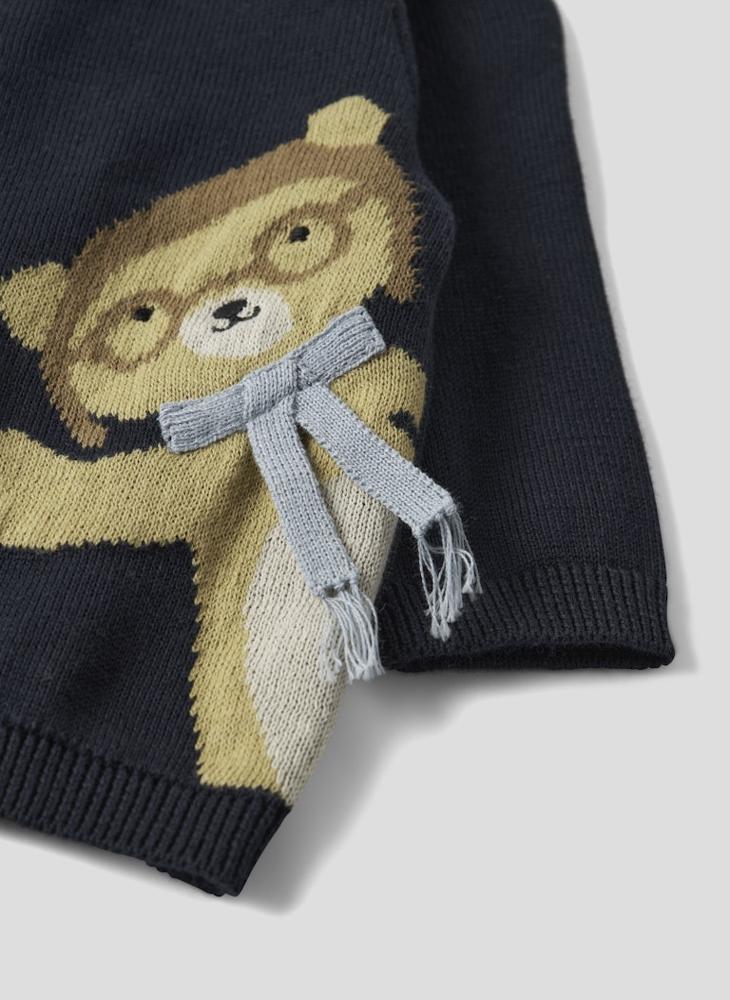 NAME IT Kids Nbmkano Bear sweatshirt  - Image 3