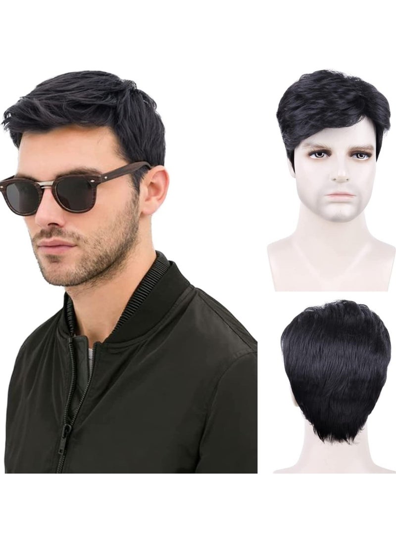 New Fashionable Fluffy Short Hair Men's Wig - pzsku/Z92FD2AB1D17A9811114DZ/45/_/1726797454/87b1b0c7-dfff-4beb-98ef-b50ada5d1ed6