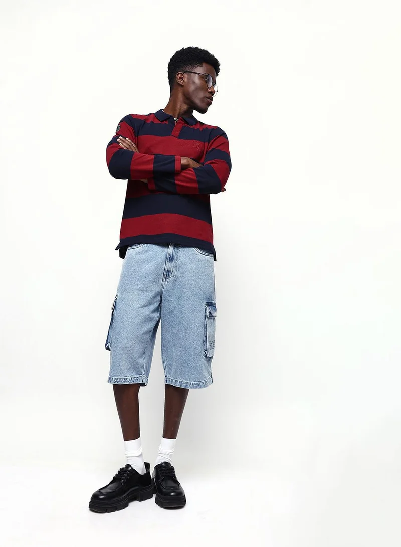 دينيس لينغو تيشيرت بولو رجالي قطن % كابيرنيه مريح