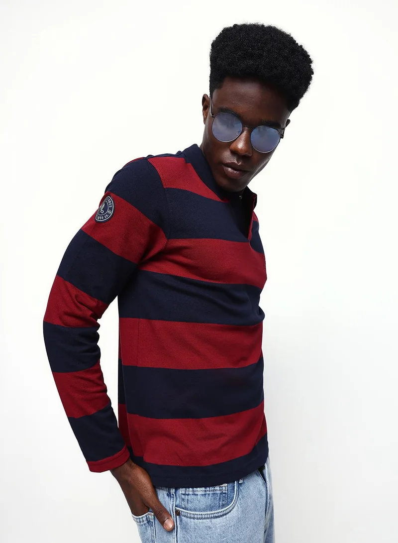 دينيس لينغو تيشيرت بولو رجالي قطن % كابيرنيه مريح