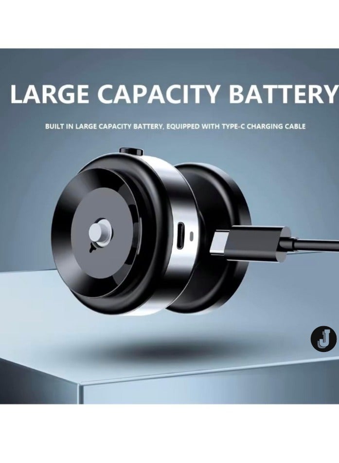 JAJEEK New Magnetic Suction Phone Holder for Car, Mirror, Gym - 360°Rotation Magnetic Car Cell Phone Holder - Compatible with Metal and Glass Surface (Silver) - Image 4